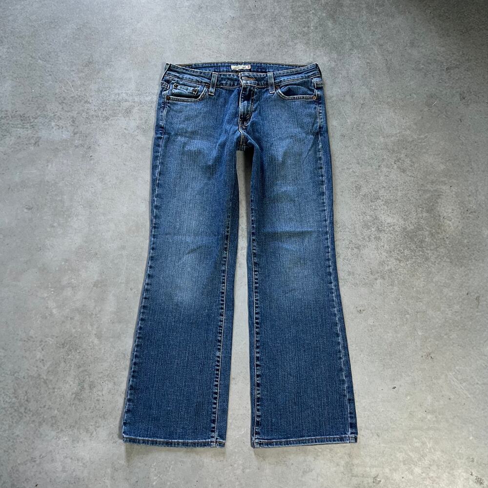 Levi's 545 Low Bootcut Women's Size 10 Jeans Vintage Flared Blue Denim